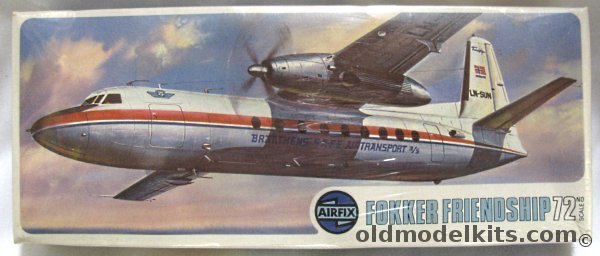 Airfix 1/72 Fokker F-27 Friendship (F27), 583 plastic model kit